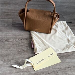 Mini Vegetable Basket Leather Handbag Crossbody Mini Shoulder Bag